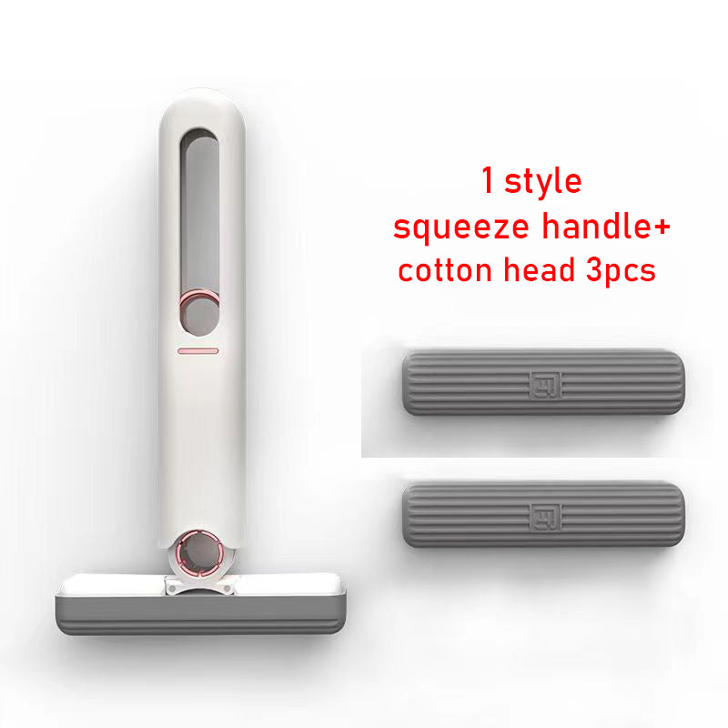 Mini Portable Sponge Mop – Handheld Squeeze Cleaning Tool