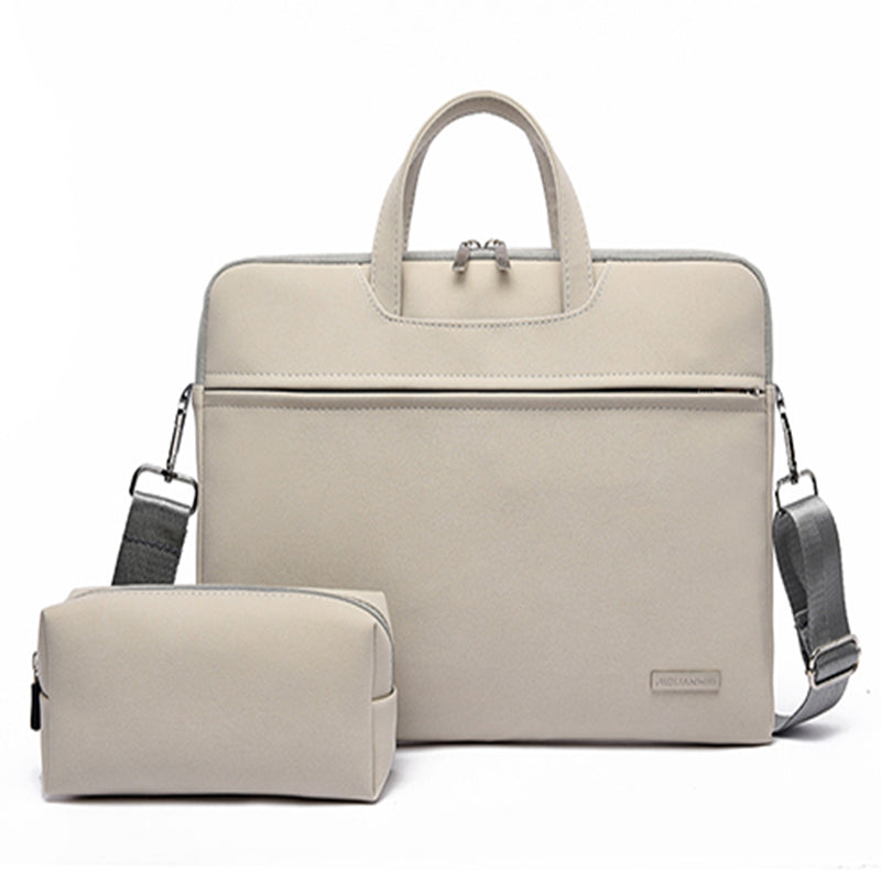 PU Leather Laptop Bag – 13–15.6” Women’s Briefcase Handbag