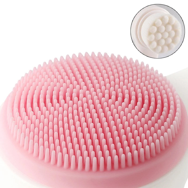 Silicone Facial Cleansing Brush – Double-Sided Vibrating Face Cleanser