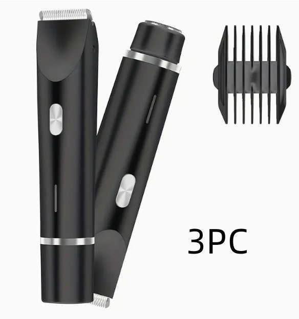 2-in-1 Electric Hair Remover – Wet & Dry Bikini Trimmer USB