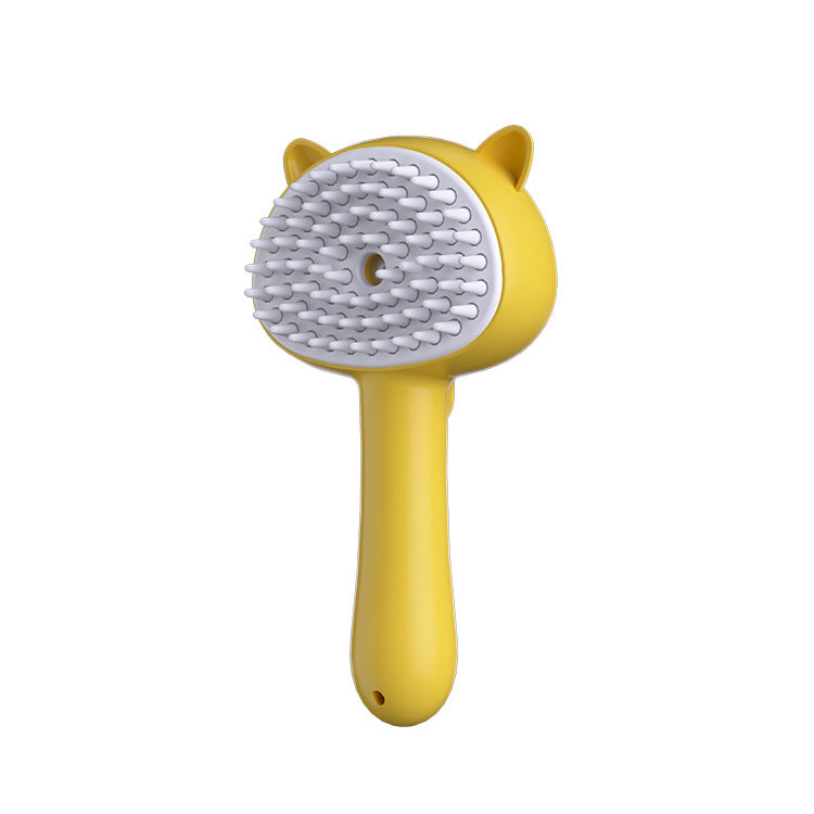 Self-Cleaning Pet Brush – Rechargeable Mist Groomer