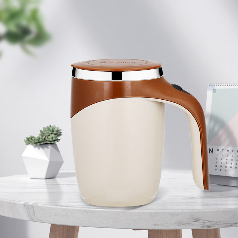 Self-Stirring Coffee Mug – Rechargeable Electric Mixing Cup