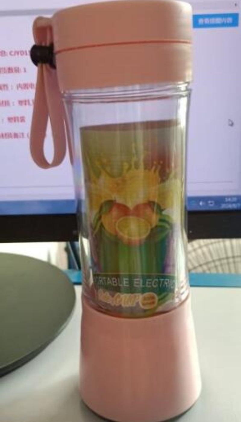 Portable Mini Blender – USB Rechargeable Juice Mixer
