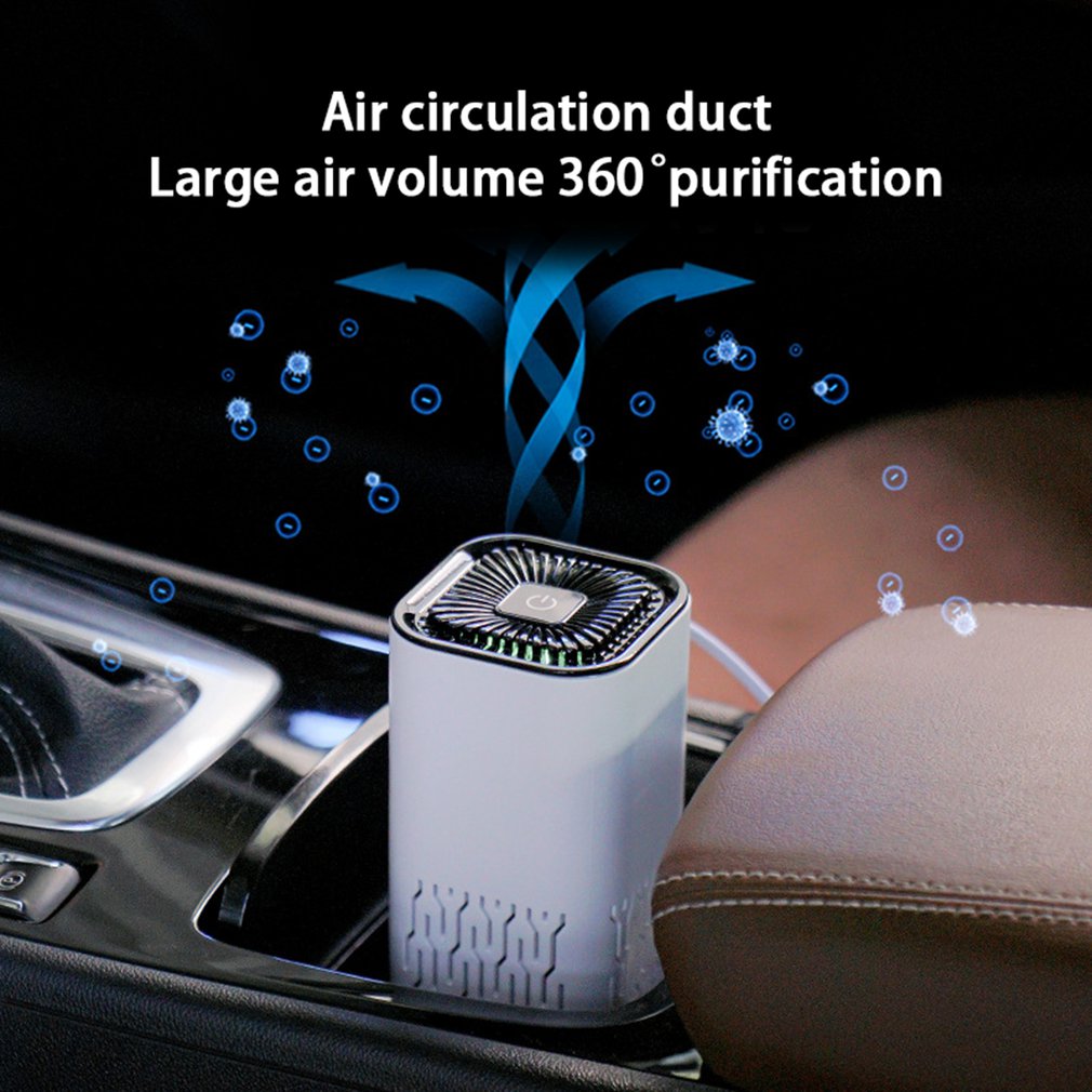 Portable Car Air Purifier – Negative Ion Odour & Smoke Remover