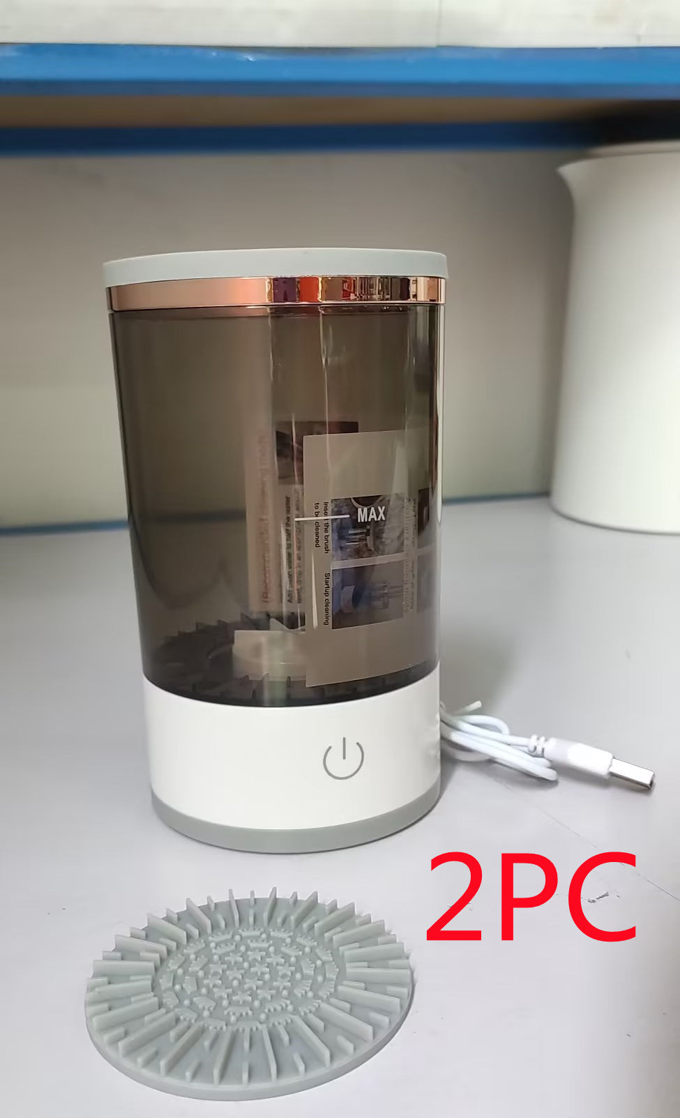 Portable Electric Makeup Brush Cleaner – USB Automatic Cleaner