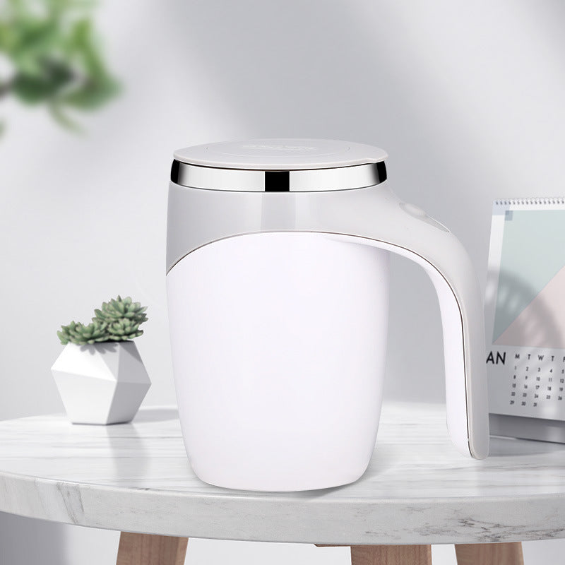 Self-Stirring Coffee Mug – Rechargeable Electric Mixing Cup