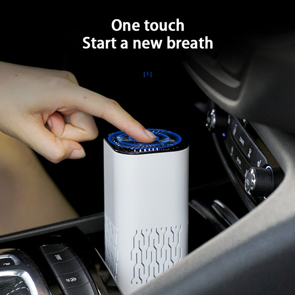 Portable Car Air Purifier – Negative Ion Odour & Smoke Remover