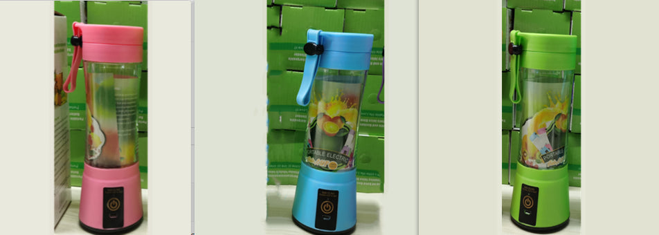 Portable Mini Blender – USB Rechargeable Juice Mixer
