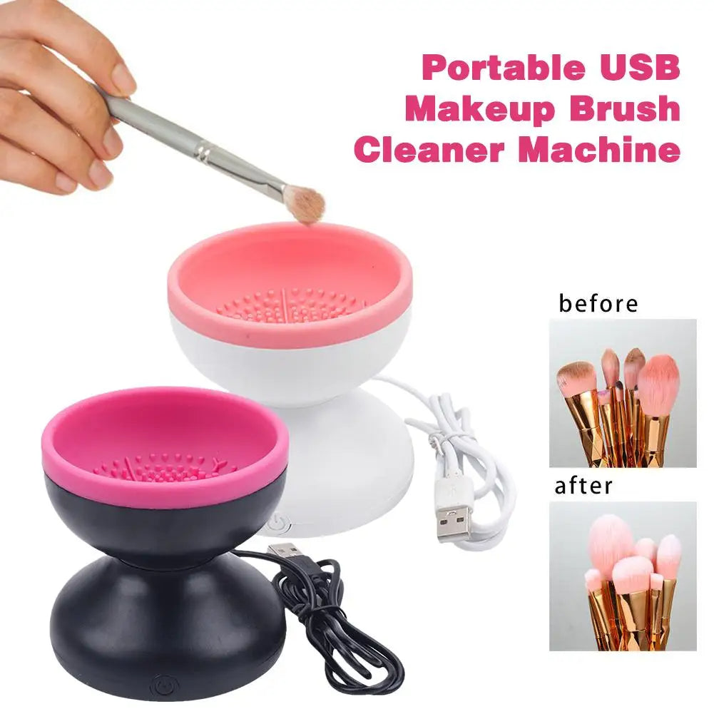Electric Makeup Brush Cleaner – USB Automatic Cleaner