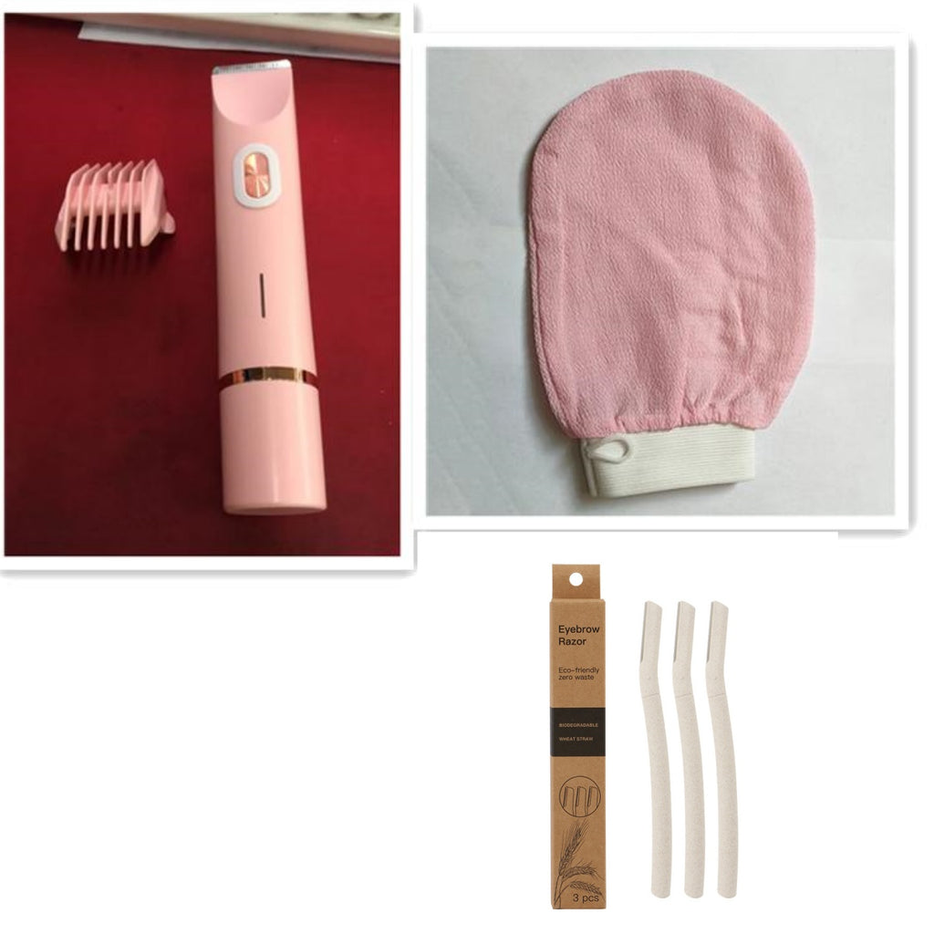 2-in-1 Electric Hair Remover – Wet & Dry Bikini Trimmer USB