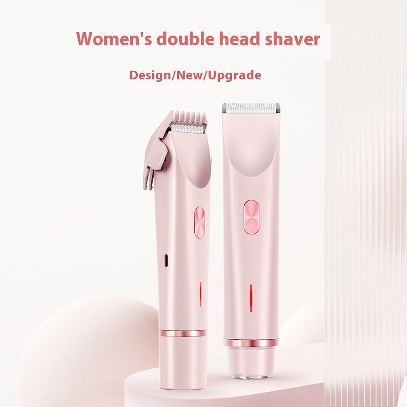 2-in-1 Electric Hair Remover – Wet & Dry Bikini Trimmer USB