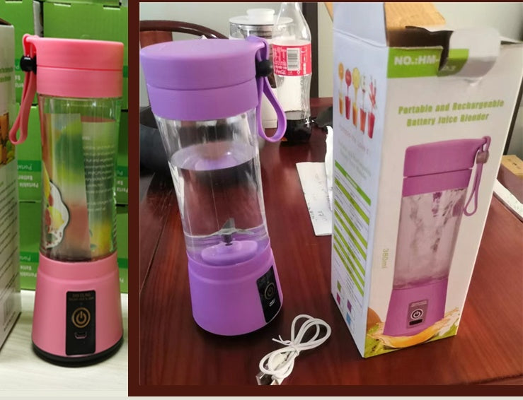 Portable Mini Blender – USB Rechargeable Juice Mixer