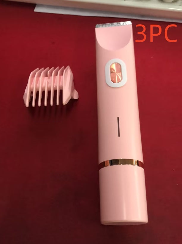 2-in-1 Electric Hair Remover – Wet & Dry Bikini Trimmer USB