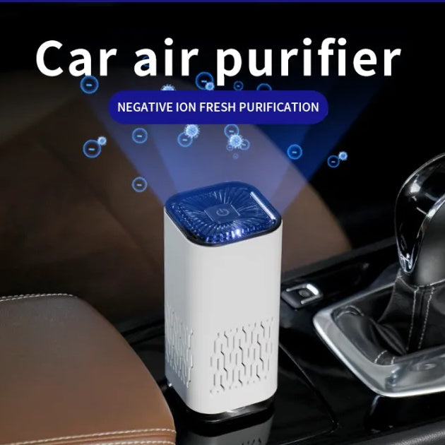 Portable Car Air Purifier – Negative Ion Odour & Smoke Remover