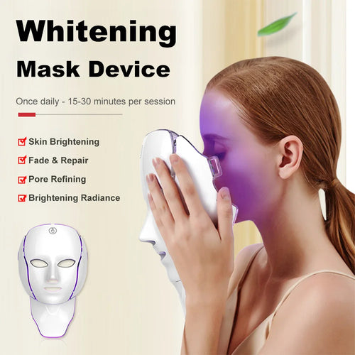 7-Color LED Face Mask – Anti-Aging & Skin Rejuvenation Device