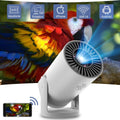 Mini Smart Projector – 1080P HD, WiFi 6 & Bluetooth