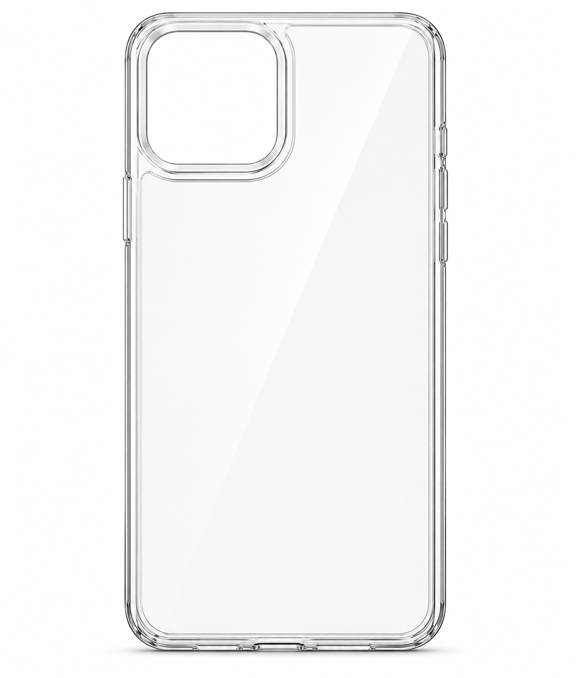 iPhone 13 Pro Max Luxury Clear Armor Case – Shockproof Transparent Acrylic Protective Cover