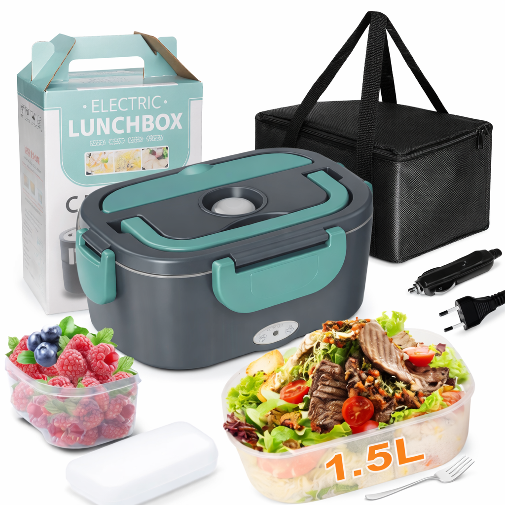 Electric Heated Lunch Box – Portable Food Warmer