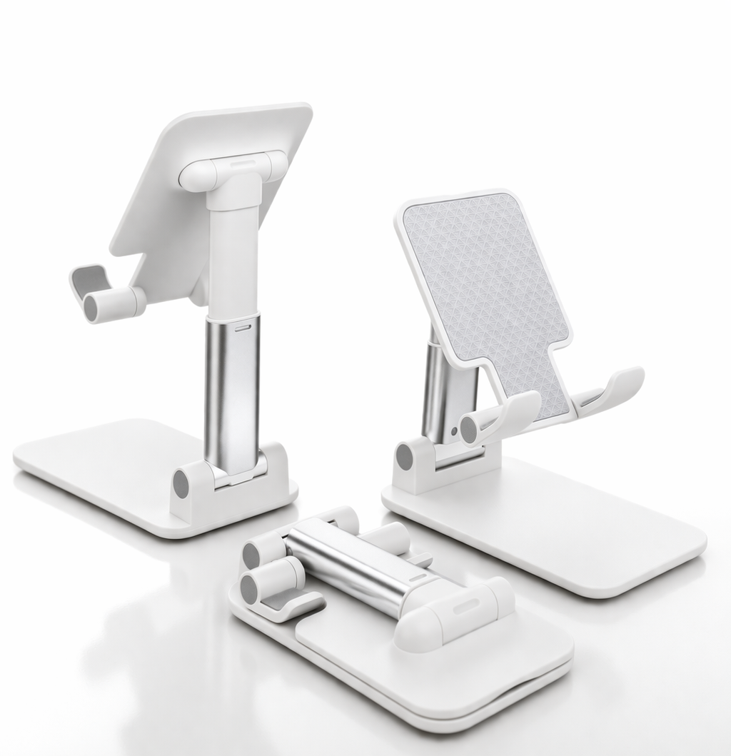 Adjustable Phone & Tablet Stand – Universal Desktop Holder