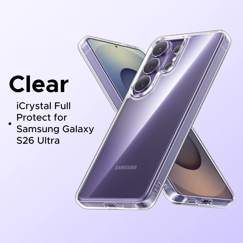 Crystal Clear Case – Galaxy S26 Ultra