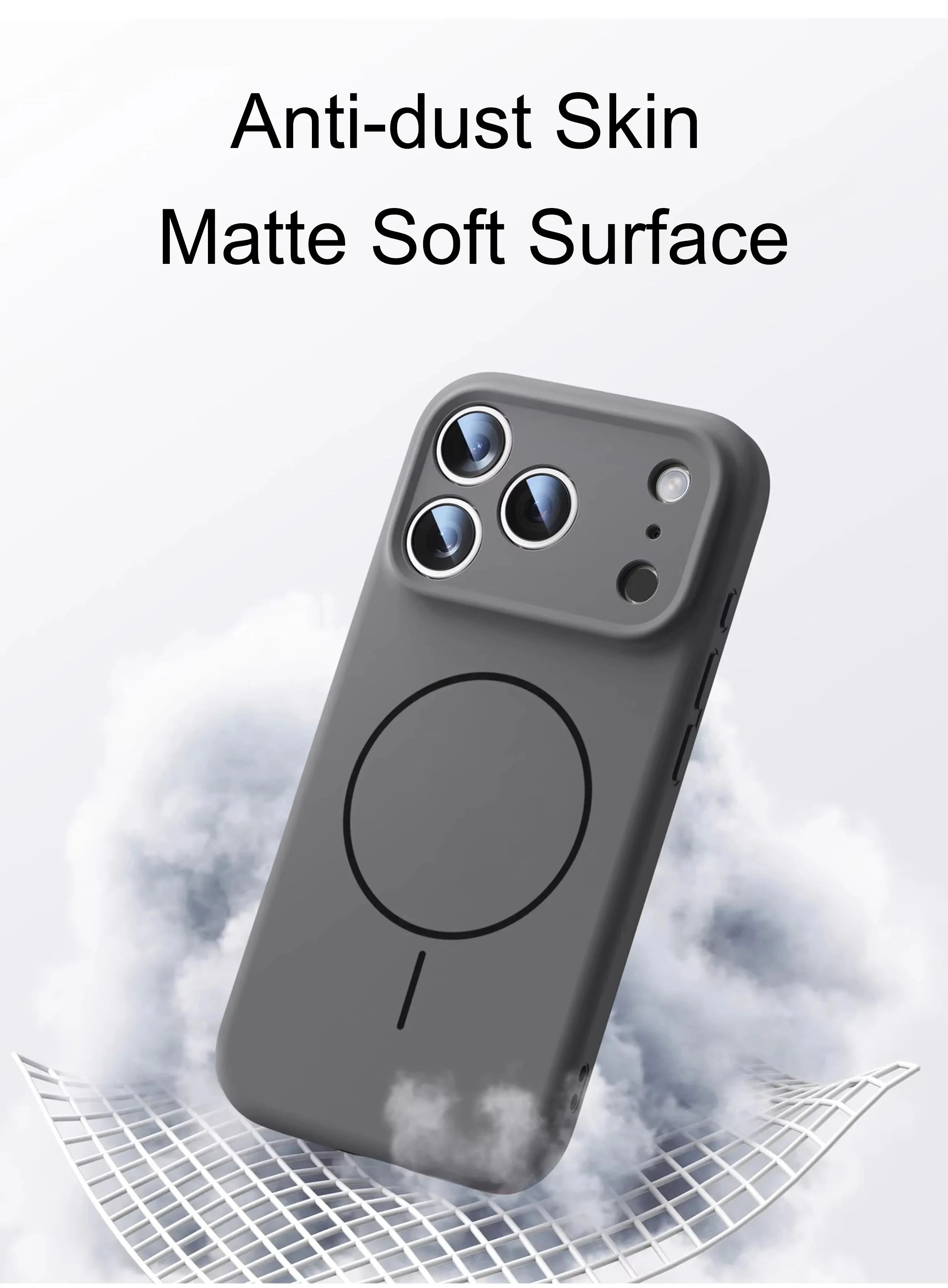Silicone MagSafe Case – Soft Touch Edition