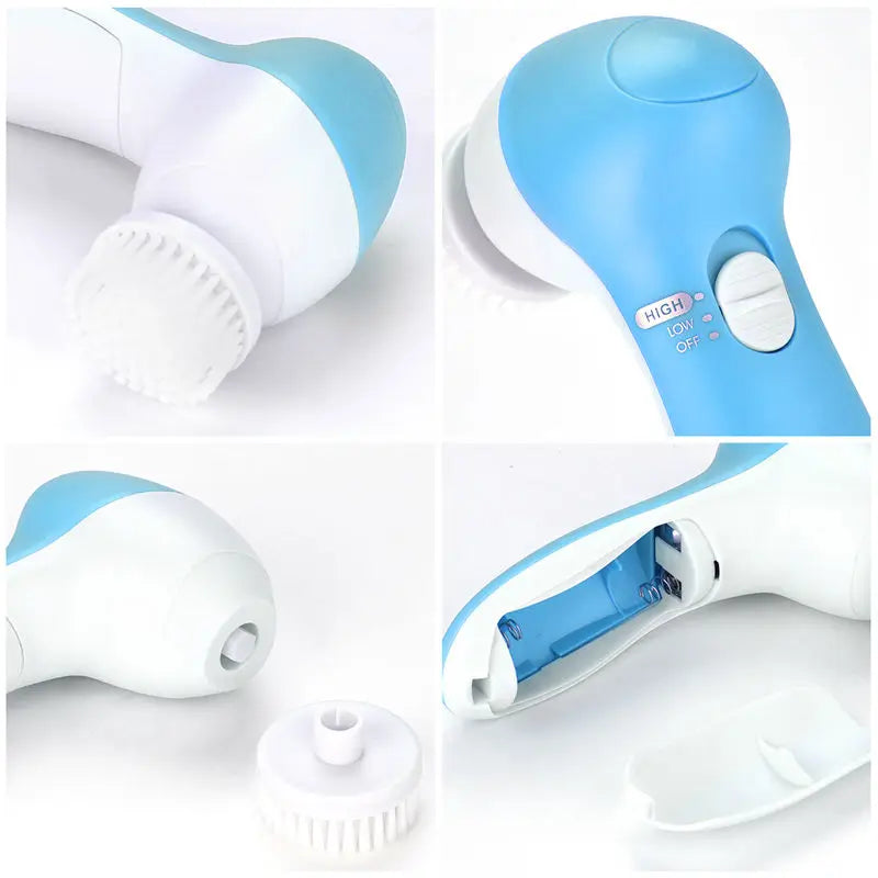 DermaLuxe Pro – 5-in-1 Facial Cleanser