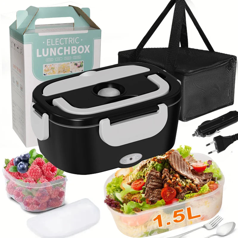 Electric Heated Lunch Box – Portable Food Warmer