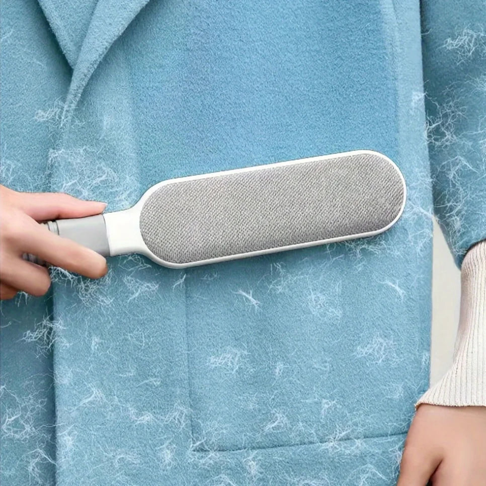 Double-Sided Pet Hair Remover – Reusable Lint Brush
