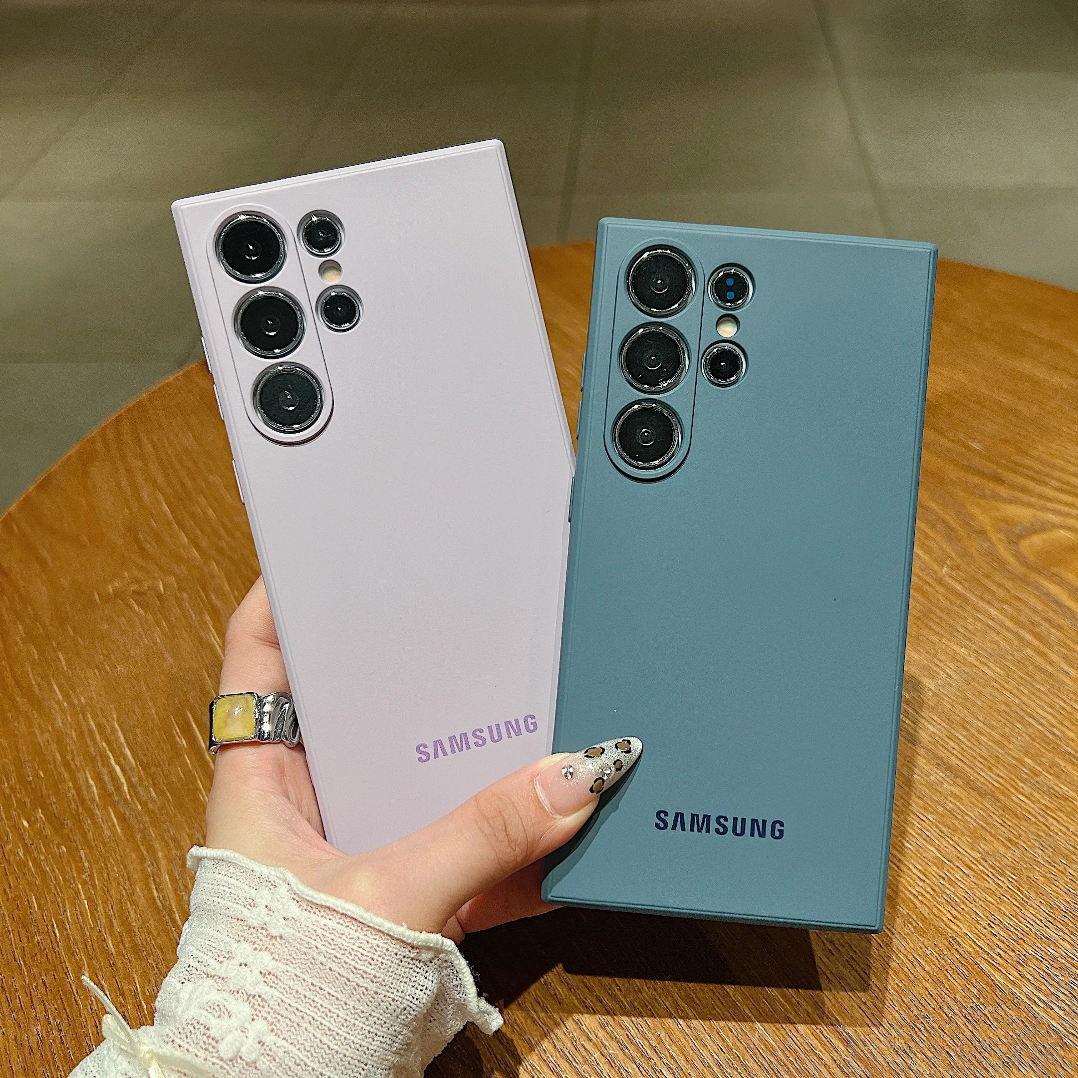Soft Touch Silicone Case – Galaxy