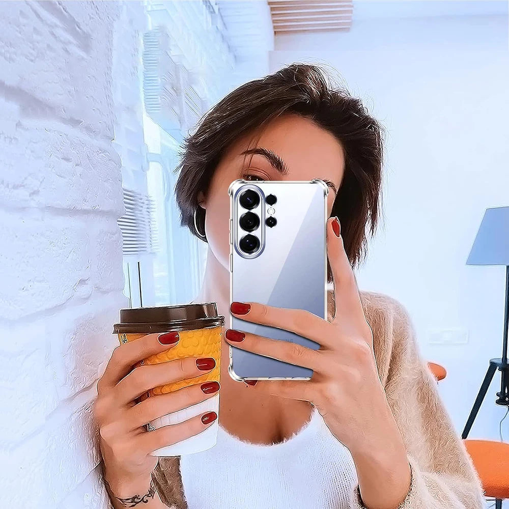 Shockproof Clear Air Case – S26 Ultra
