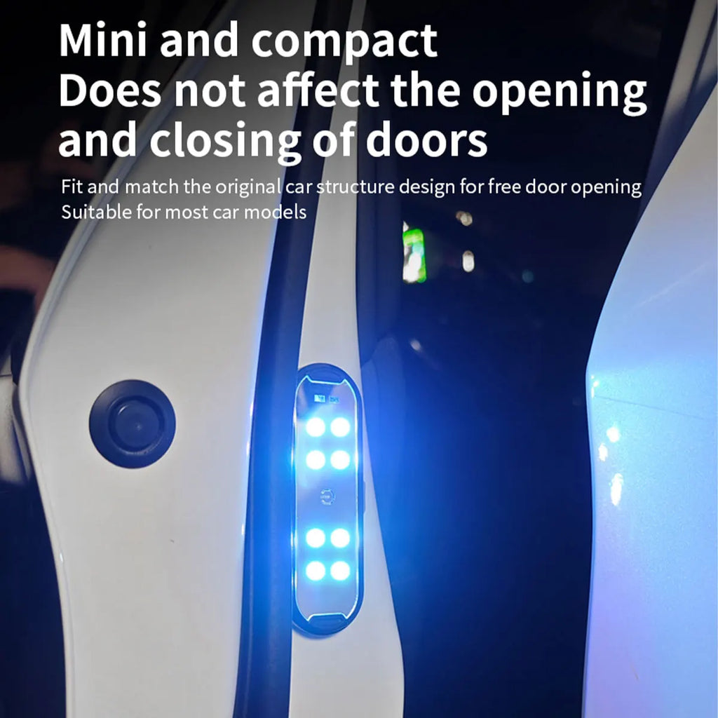 2 pcs RGB Car Door Glow Lights – Wireless Set