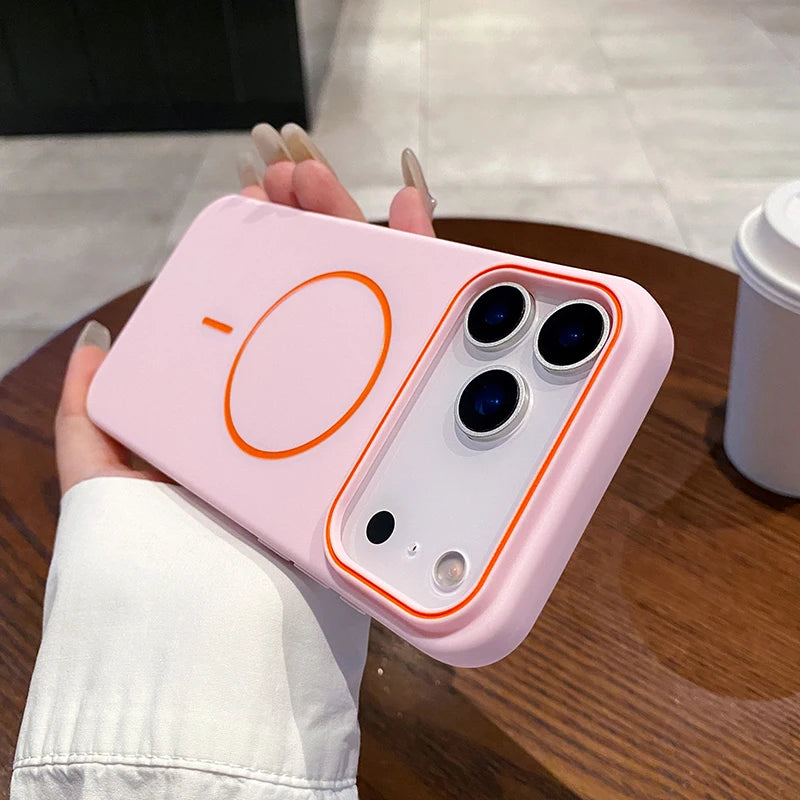 iPhone 17 Pro Max Silicone Case with MagSafe – Matte