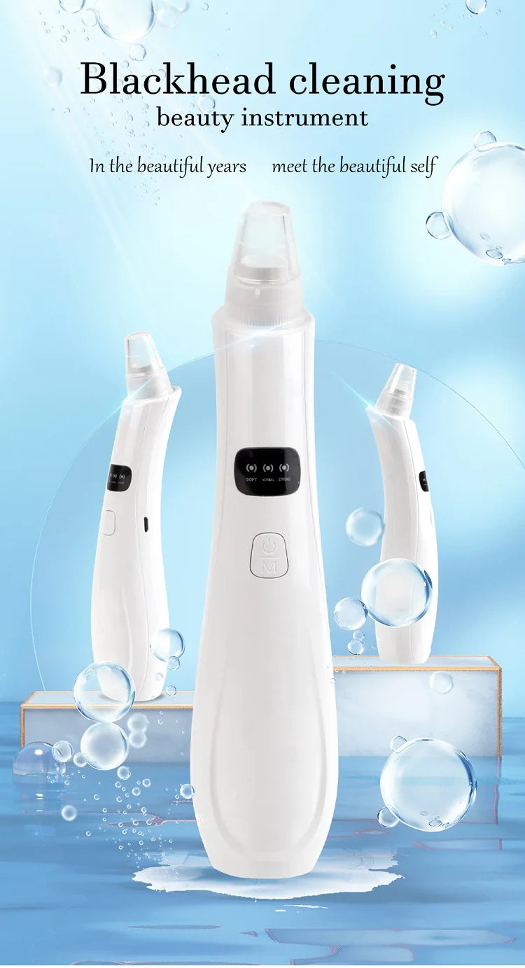 PureVac™ Facial Pore Cleaner – 3-Mode Blackhead Remover