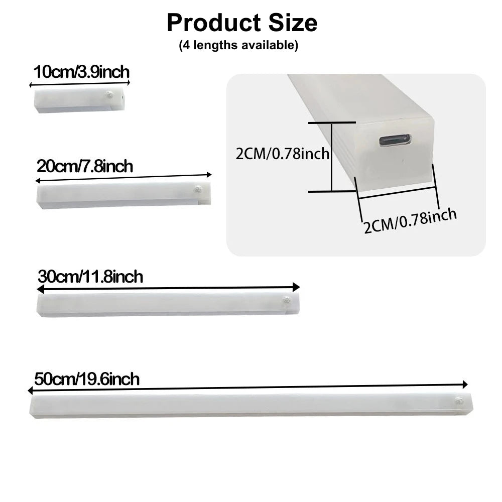 Rechargeable Motion Sensor LED Light Bar