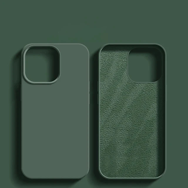Luxury Shockproof Silicone Case – iPhone