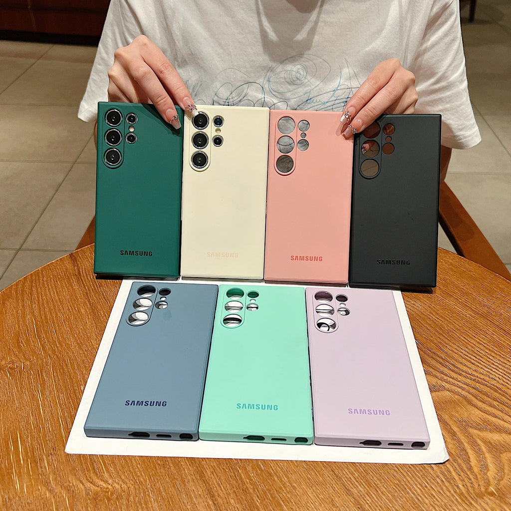 Soft Touch Silicone Case – Galaxy