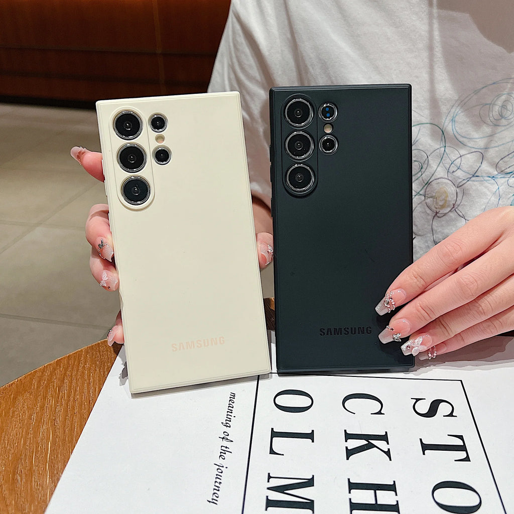 Soft Touch Silicone Case – Galaxy