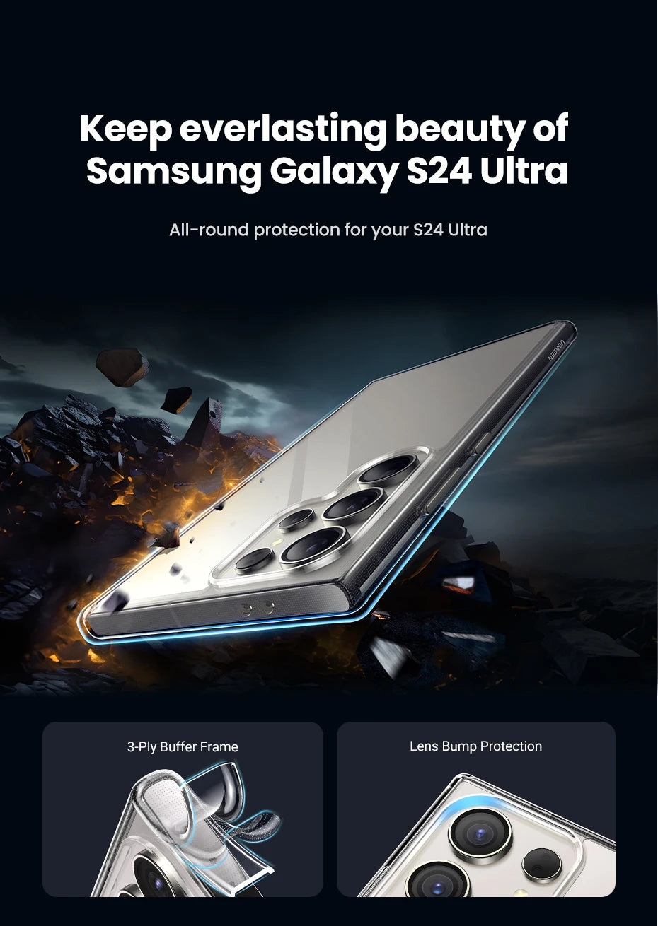Crystal Clear Case – Galaxy S26 Ultra