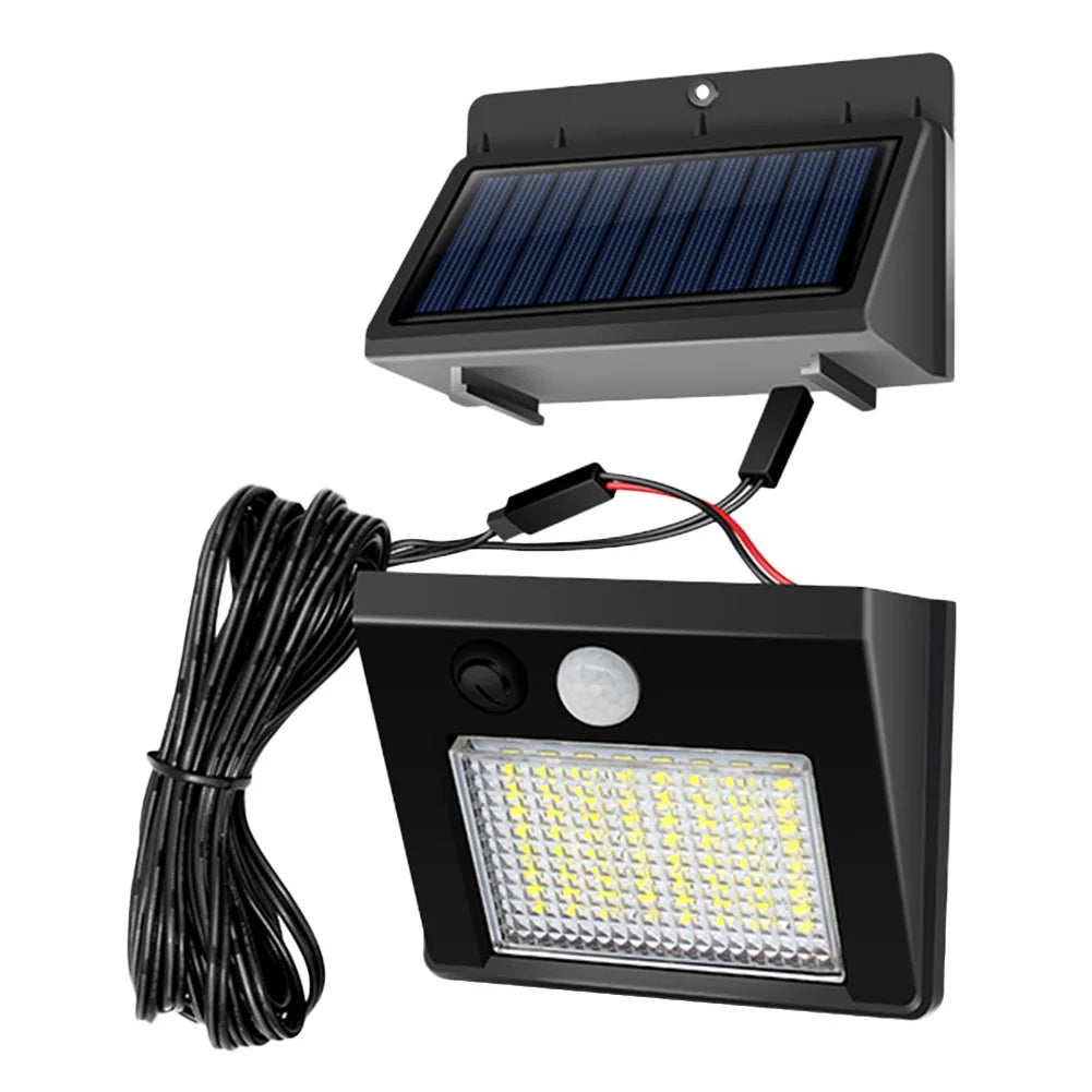 Solar Motion Sensor LED Wall Light – Waterproof Security Lamp