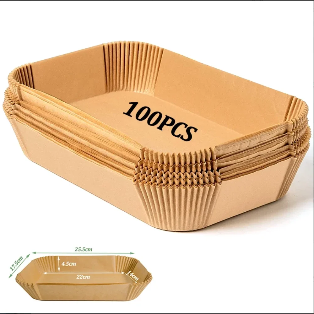 ProChef Air Fryer Liners – Disposable Oilproof Sheets (50/100PCS)