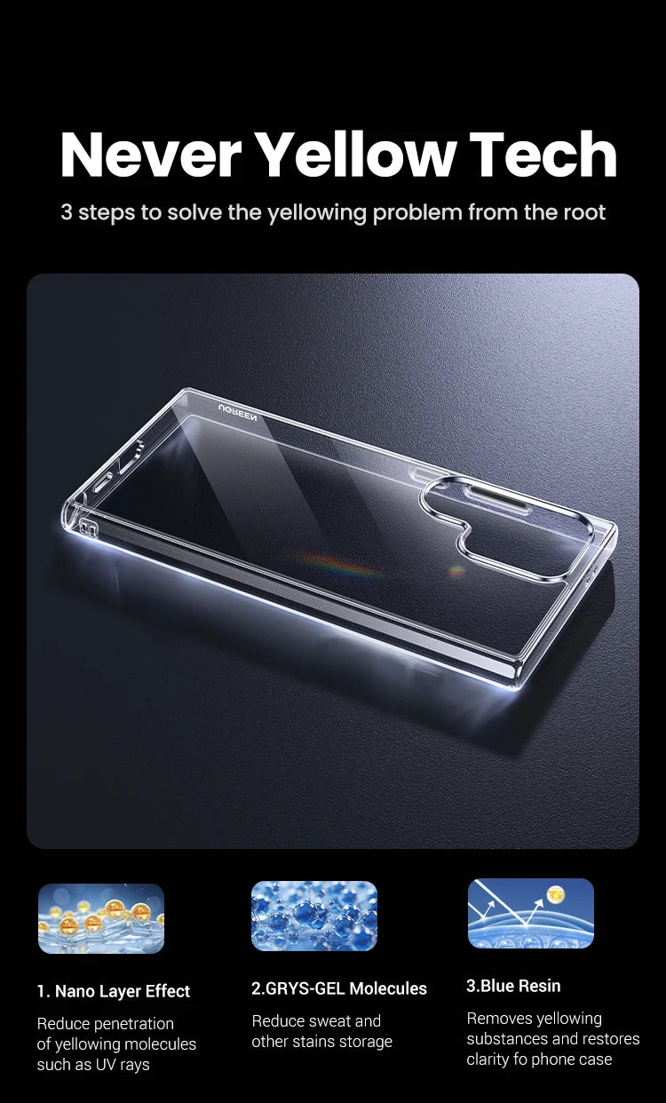 Crystal Clear Case – Galaxy S26 Ultra