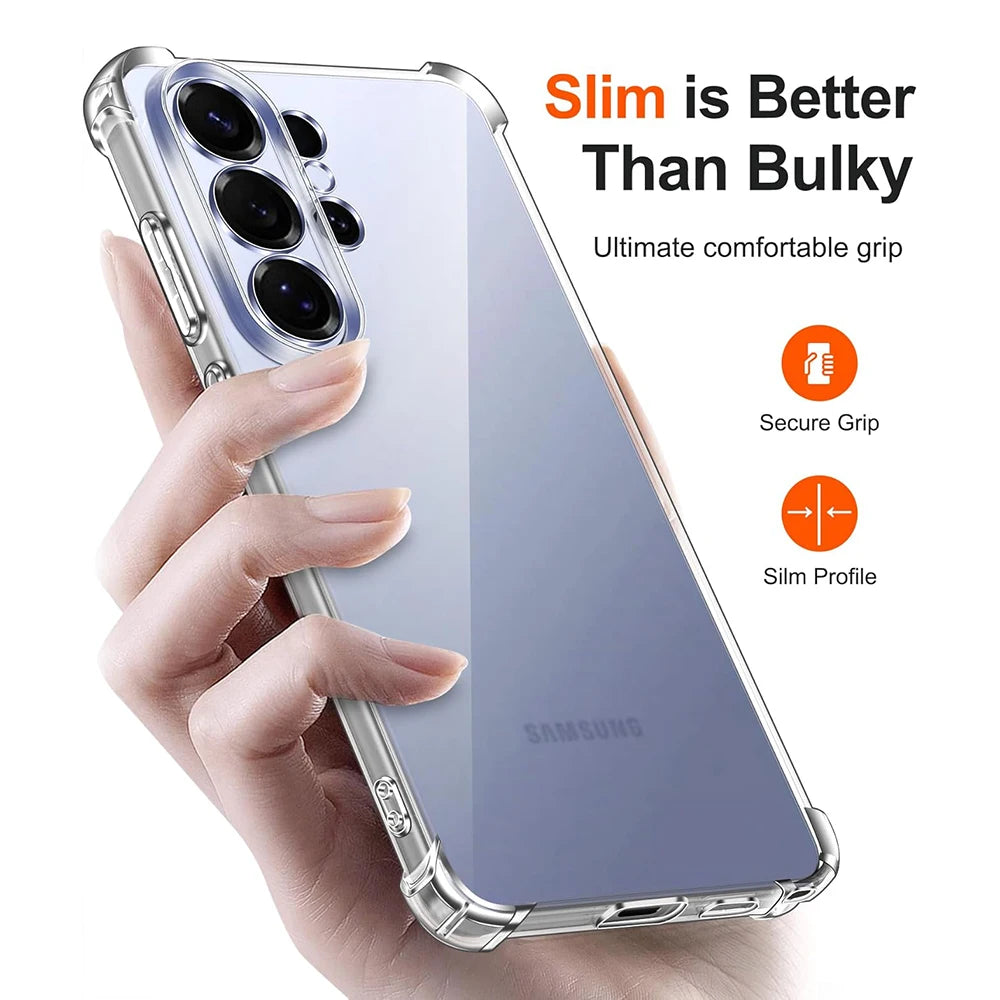 Shockproof Clear Air Case – S26 Ultra