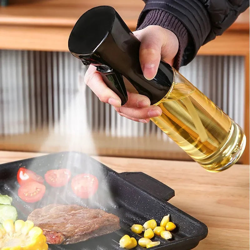 Olive Oil Spray Bottle – Refillable Cooking Sprayer (200–500ml)