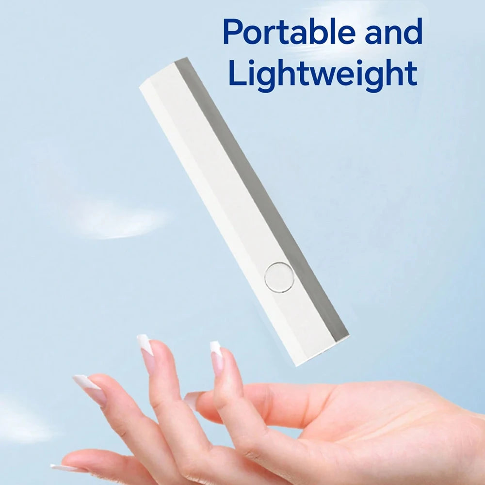 Handheld UV/LED Nail Lamp – USB Rechargeable Gel Polish Dryer
