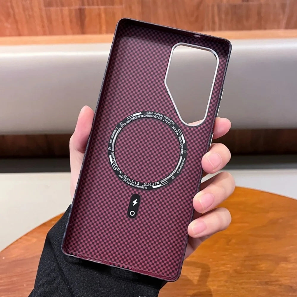 Carbon Fibre MagSafe Case – Samsung Ultra