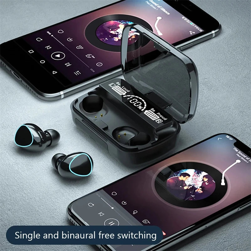 M10 PowerPods Wireless Earbuds