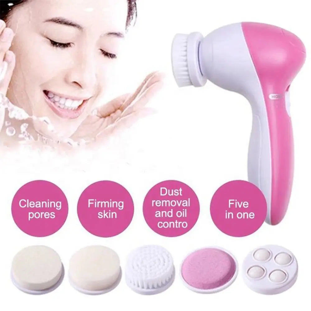DermaLuxe Pro – 5-in-1 Facial Cleanser