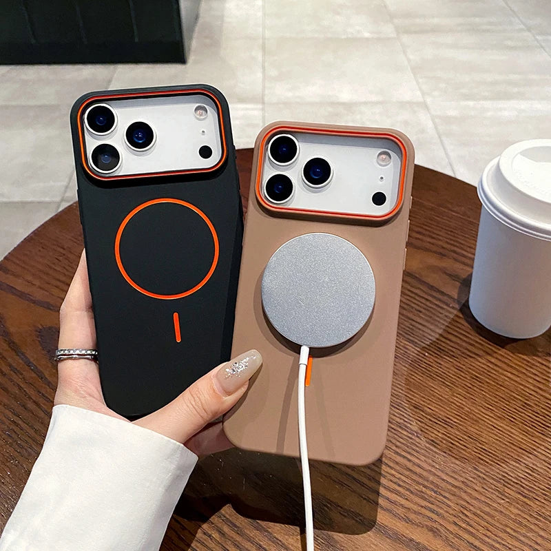 iPhone 17 Pro Max Silicone Case with MagSafe – Matte