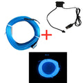 NeonGlow EL Wire – Ambient Car Light