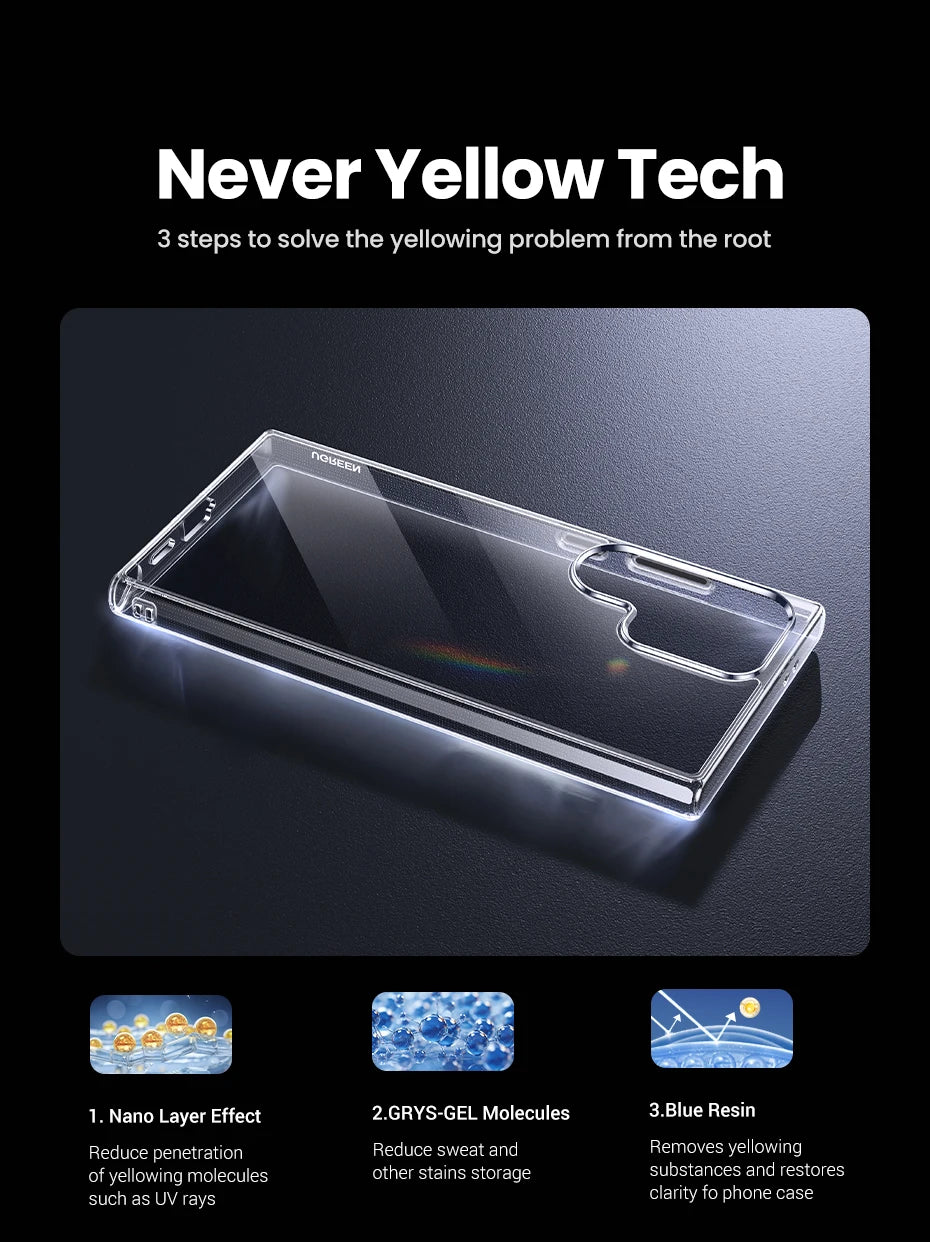 Crystal Clear Case – Galaxy S26 Ultra